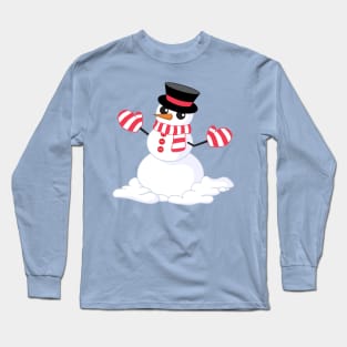 Snowman Long Sleeve T-Shirt